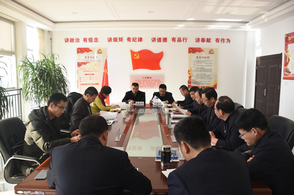 新區(qū)公司黨委召開(kāi)2018年度民主生活會(huì)